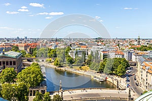 Aerial view of Berlin, Germany