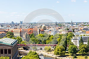 Aerial view of Berlin, Germany