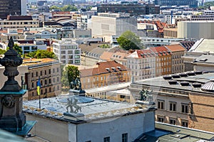 Aerial view of Berlin, Germany