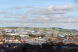 Aerial View Blackburn UK