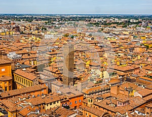 Aerial view of Bologna (hdr) photo
