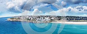 Aerial view of Bondi Beach, Australia