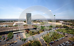 Aerial view of Brasilia - Brasilia, Distrito Federal, Brazil