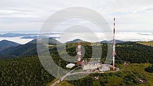 Vysielacia veža na Martinských Holiach, Slovensko