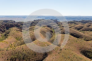 Aerial view of the Bungle Bungles, Western Australia