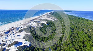 Aerial view of Cape San Blas, Florida - USA photo