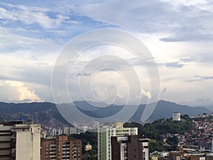 Aerial view of Caracas