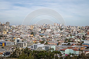 Aerial view of Caxias do Sul City - Caxias do Sul, Rio Grande do Sul, Brazil