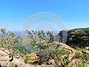 Aerial view of Chapada dos Guimaraes, Mato Grosso, Brazil