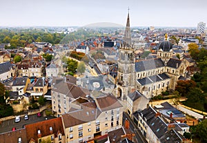 Aerial view of Chateauroux photo