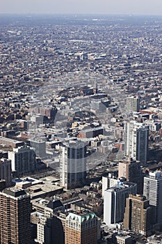 Aerial View of Chicago's Westside