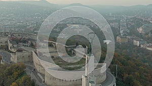 Aerial view of Citadella Budapest
