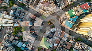 Aerial view of the city of Dar es Salaam