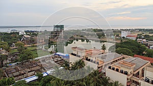 Aerial view of the city of Jaffna - Sri Lanka