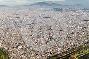 Aerial view of Ciudad de Mexico Mexico Cit