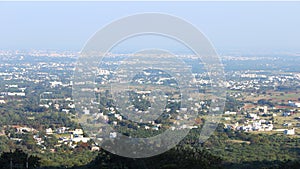 Aerial view of coimbatore