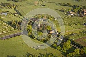 Aerial View of Collier Street, Kent, UK