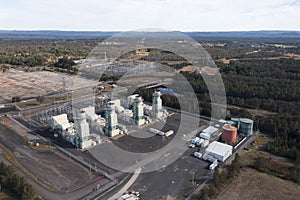 Aerial view of Colongra Power Station, Australia