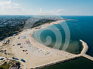 Aerial View Of Constanta Beach