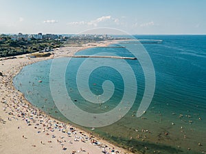 Aerial View Of Constanta Beach