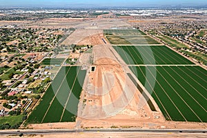Construction of future freeway