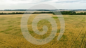 Aerial view of countryside