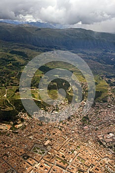 Aerial view - Cuzco - Peru