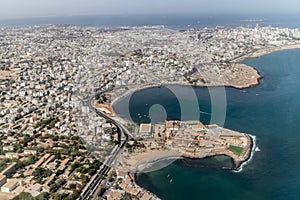 Aerial view of Dakar photo