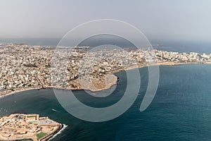 Aerial view of Dakar photo