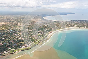 Aerial view of Dar Es Salaam photo