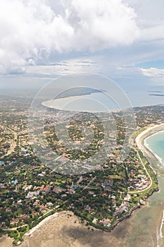 Aerial view of Dar Es Salaam photo