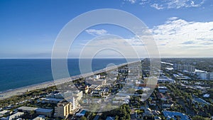 Aerial view Delray Beach, Florida