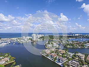 Aerial view Delray Beach, Florida