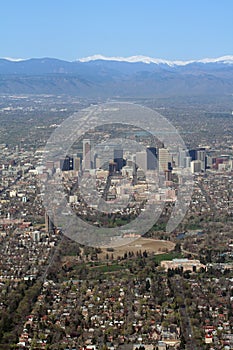 Aerial View of Denver, Colorado
