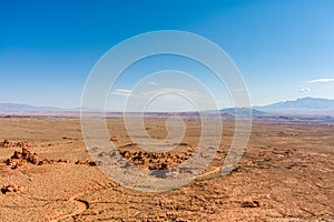 Aerial view of Desert Southwest USA