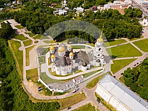 Aerial view of Dormition Cathedral, Vladimir