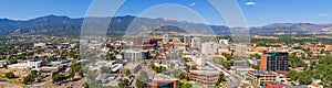 Aerial View of Downtown Colorado Springs photo