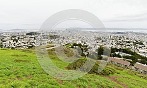 Aerial view of Downtown San Francisco