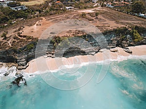 Aerial View at Dreamland Cliffs, Ungasan, Bukit Peninsula, Bali 02