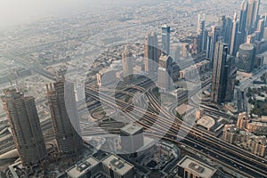 Aerial view of Dubai, United Arab Emirat