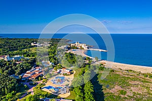 Aerial view of Dyuni resort in Bulgaria