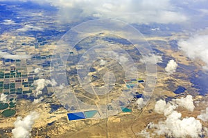 Aerial view of Elberta, Utah