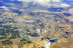 Aerial view of Elberta, Utah