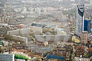 Aerial View, Elephant and Castle