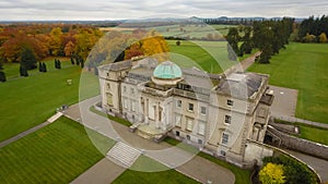 Aerial view. Emo Court House. Portlaoise. Ireland