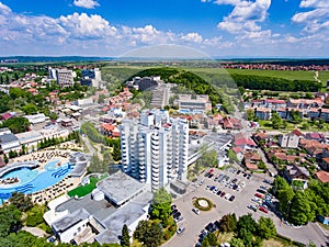 Aerial view of Felix Baths, Romania Medical Spas