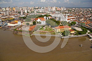 Aerial view of Feliz LusitÃÂ¢nia and Casa das Onze Janelas photo