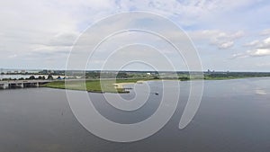 Aerial view on Flevoland
