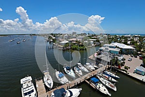 Aerial View of Fort Myers Beach