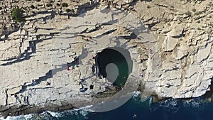 Aerial view from Giola cave.